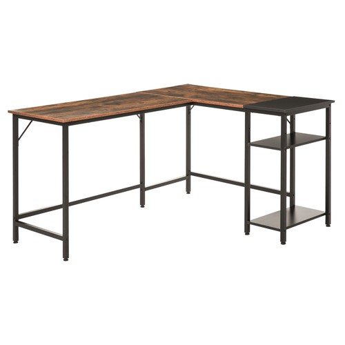 Homcom scrivania angolare - homcom, per