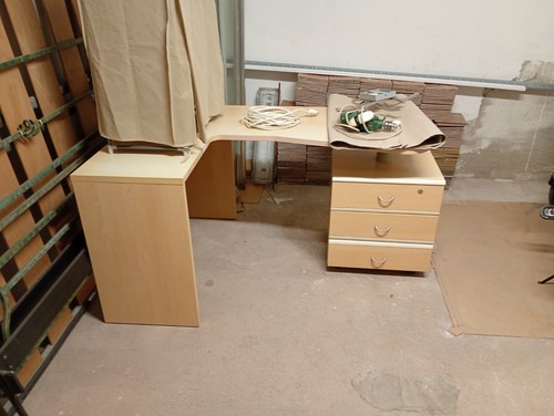 Scrivania angolare legno - scrivania, pc