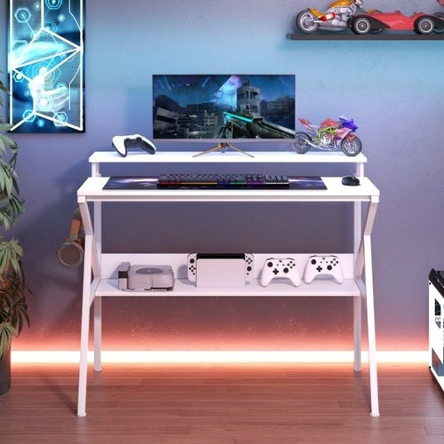 Scrivania computer salvaspazio - scrivania,