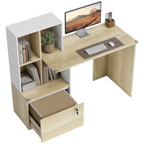 Homcom scrivania per computer - per,
